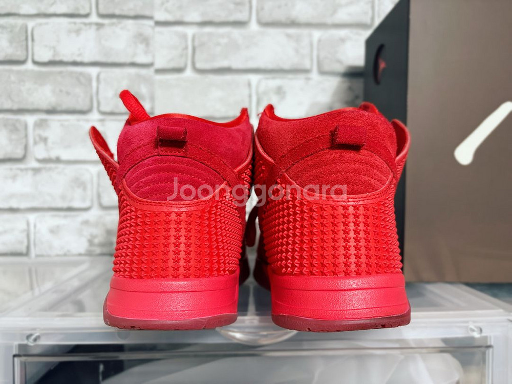 나이키 덩크맨잭 레드옥토버 커스텀 280mm--5