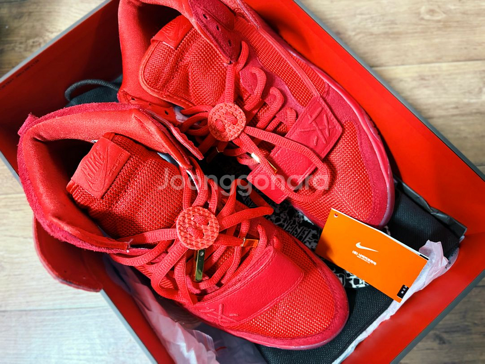 나이키 덩크맨잭 레드옥토버 커스텀 280mm--9