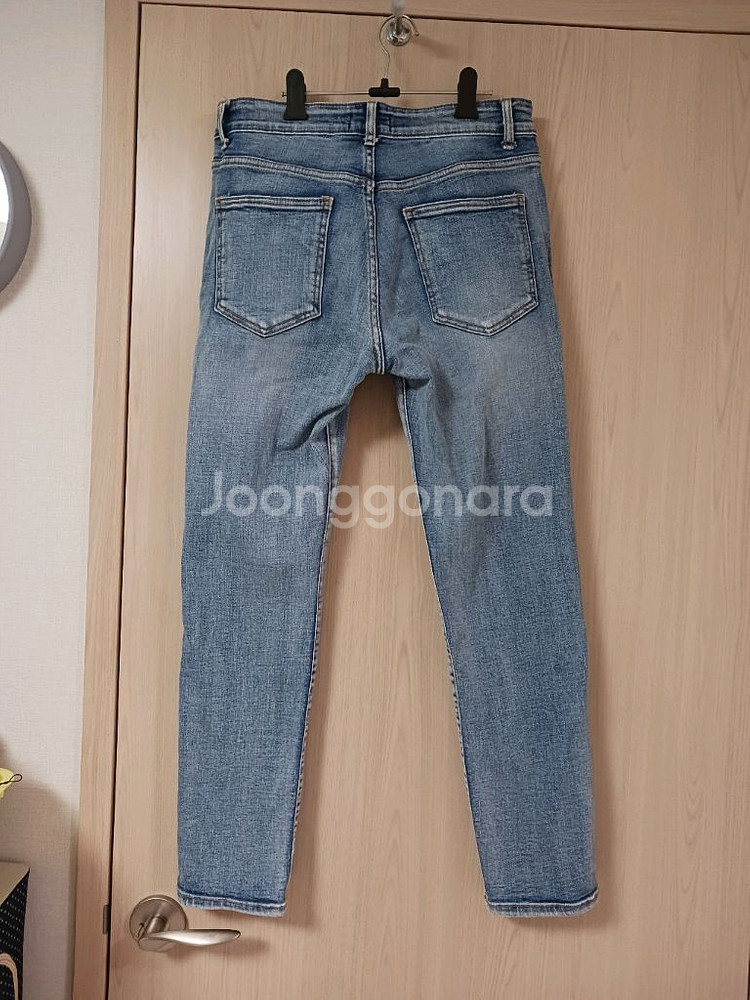 여성 슬림핏 청바지 66 새거--1