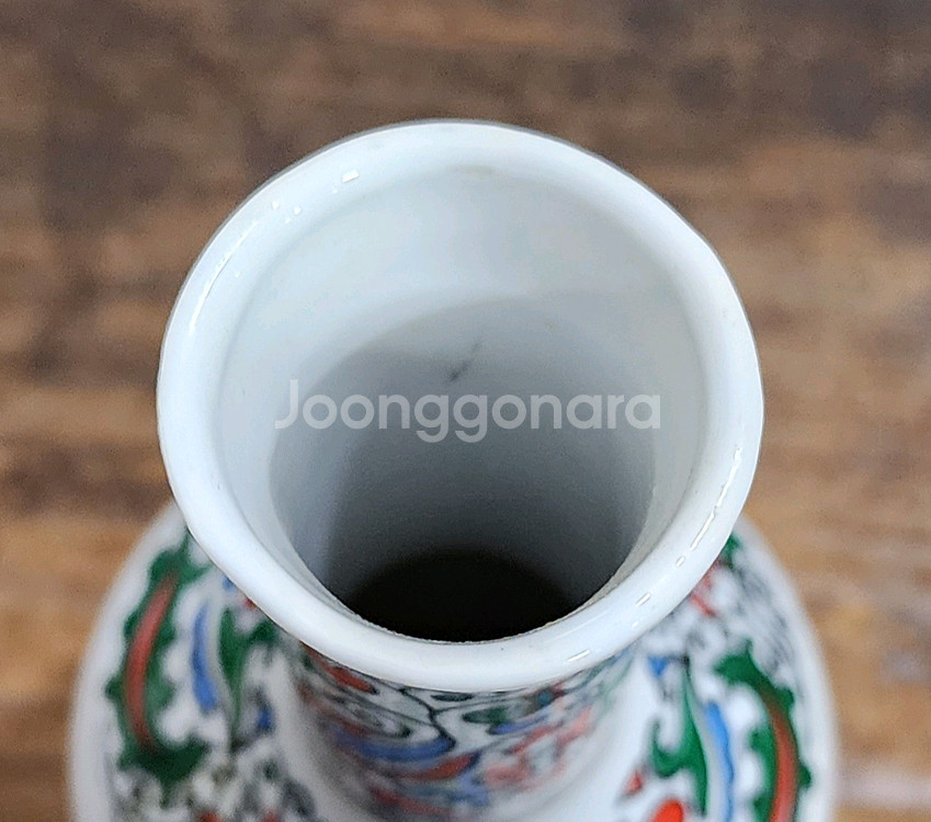 그리스 핸드메이드 도자기 화병 주병.--2