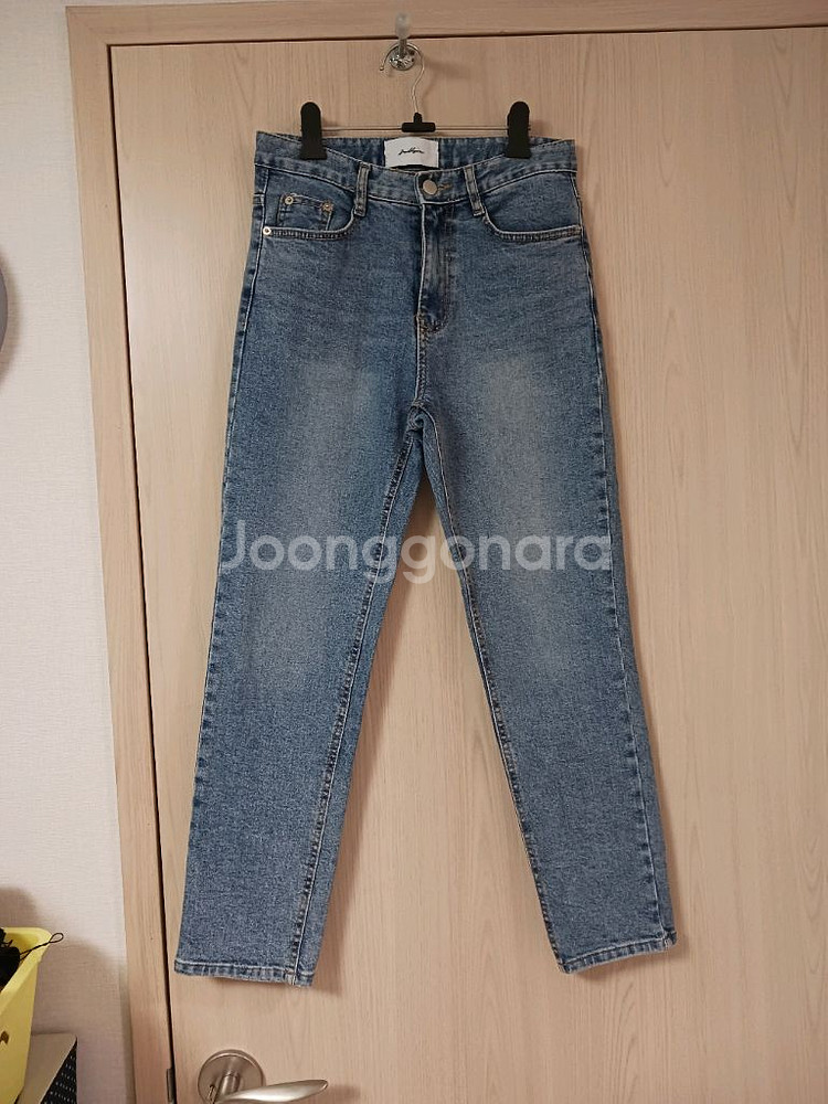 여성 슬림핏 데님 진 55 거의새거--0