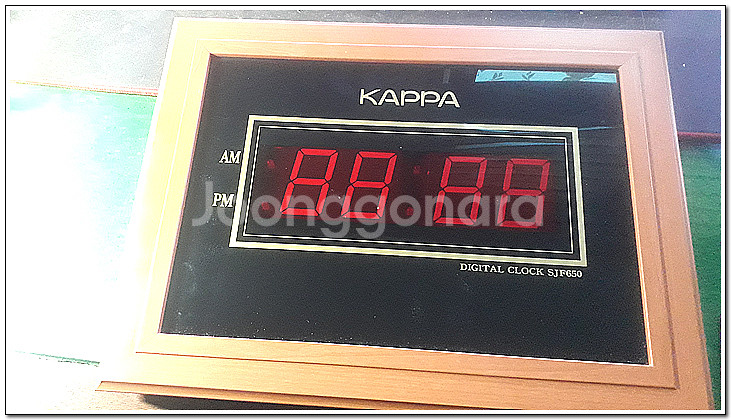카파 디지탈 전자 벽시계(전기시계)--3