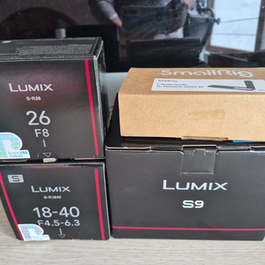 [김해]파나소닉 루믹스 S9(블루)+18-40kit+26mm f8+s9전용그립