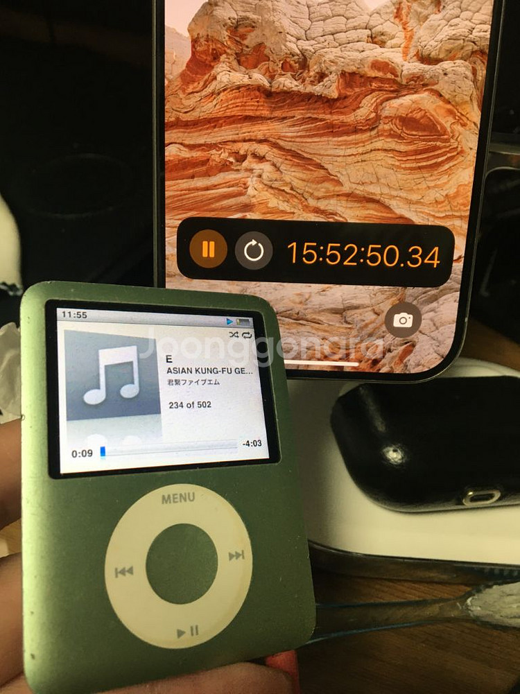 아이팟 나노 3세대 8GB 그린--5