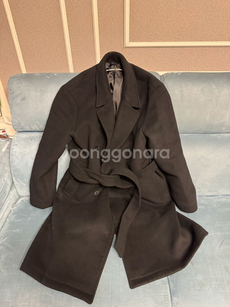 LIFUL MINIMAL GARMENTS 캐시미어 블렌드 롱코트--1