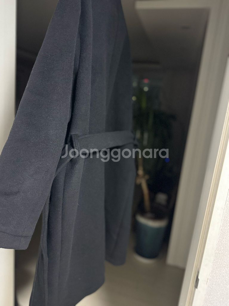 LIFUL MINIMAL GARMENTS 캐시미어 블렌드 롱코트--5