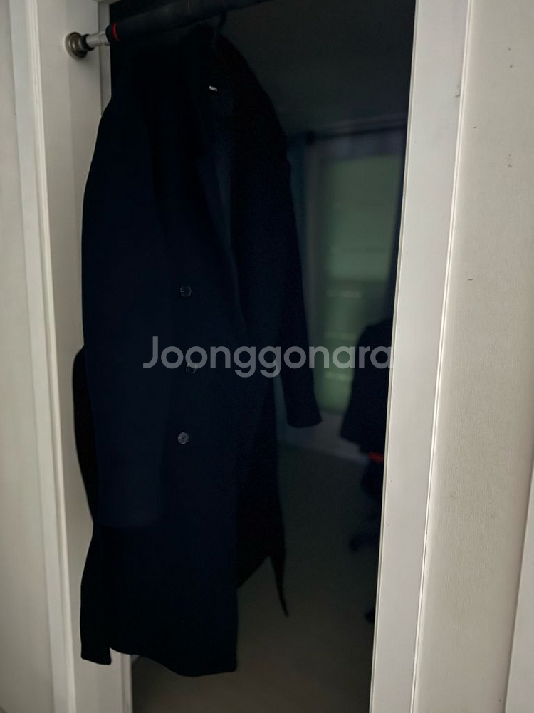 LIFUL MINIMAL GARMENTS 캐시미어 블렌드 롱코트--7