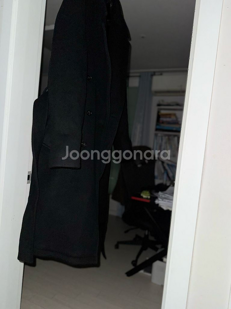 LIFUL MINIMAL GARMENTS 캐시미어 블렌드 롱코트--6