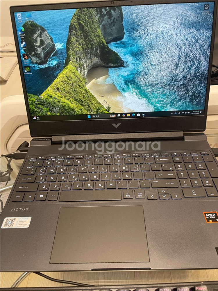 HP 빅터스 게이밍 노트북 판매합니다 Rtx4050--3