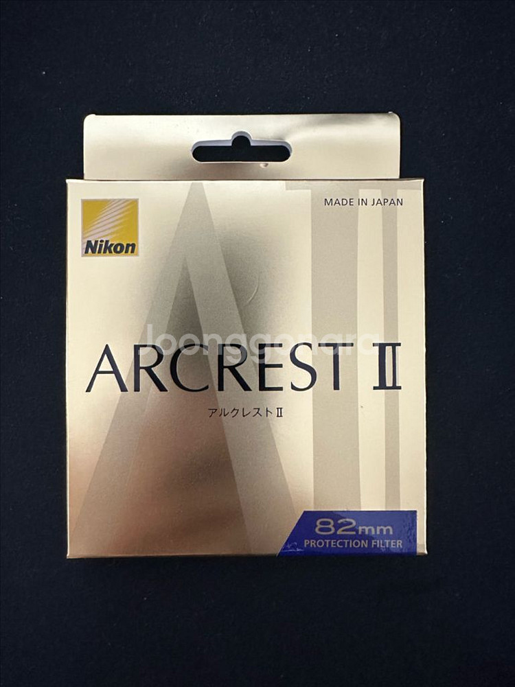 니콘 아크레스트 II 필터 82mm 미개봉--0