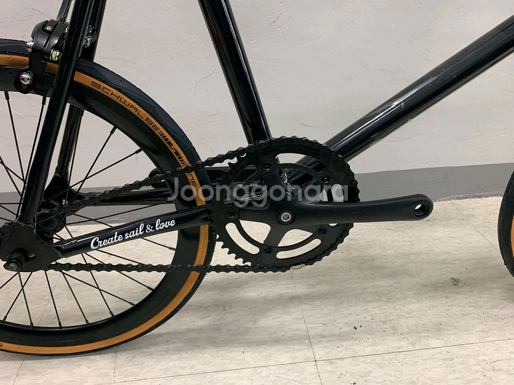 크리에이트쇼리 블랙 미니벨로 자전거--3