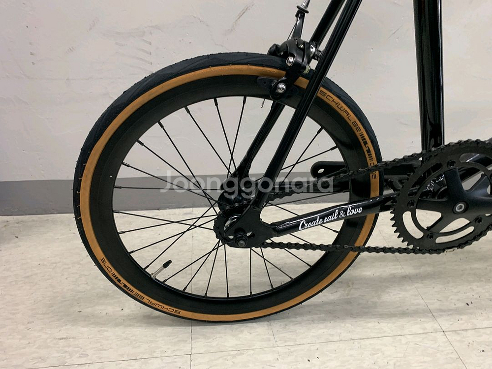 크리에이트쇼리 블랙 미니벨로 자전거--7