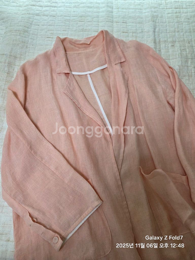 율하네 린넨자켓--1