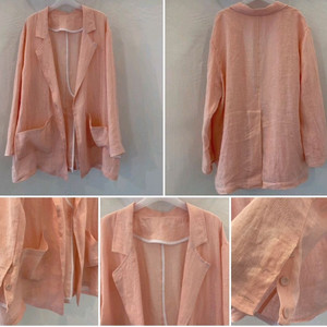 율하네 린넨자켓