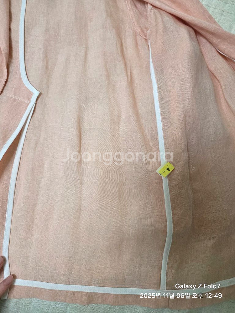 율하네 린넨자켓--4