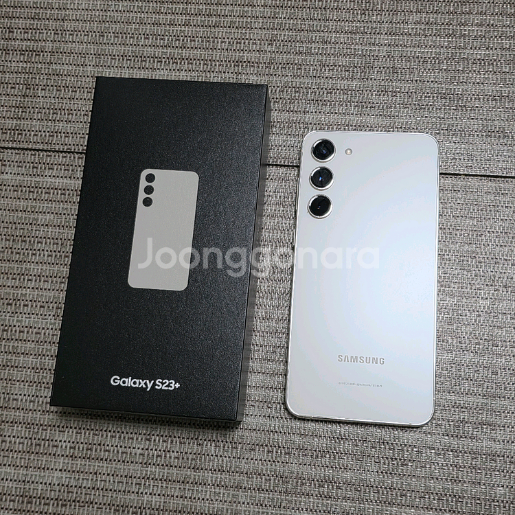 갤럭시S23+ 플러스 512GB 크림 화이트 공기계--0