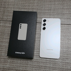 갤럭시S23+ 플러스 512GB 크림 화이트 공기계