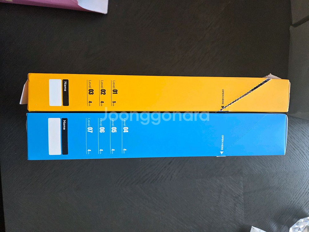 뇌새김 (영어+일본어) 태블릿(갤럭시탭 a9) + 학습지 + 굿즈--6