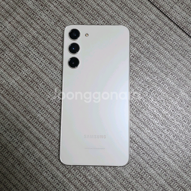 갤럭시S23+ 플러스 512GB 크림 화이트 공기계--7