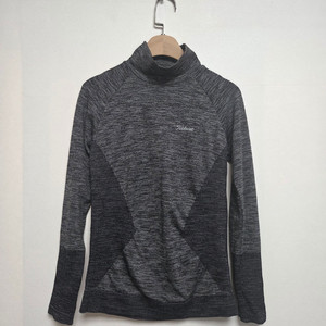 타이틀리스트 여성 골프 반목폴라 긴팔티 그레이(S)