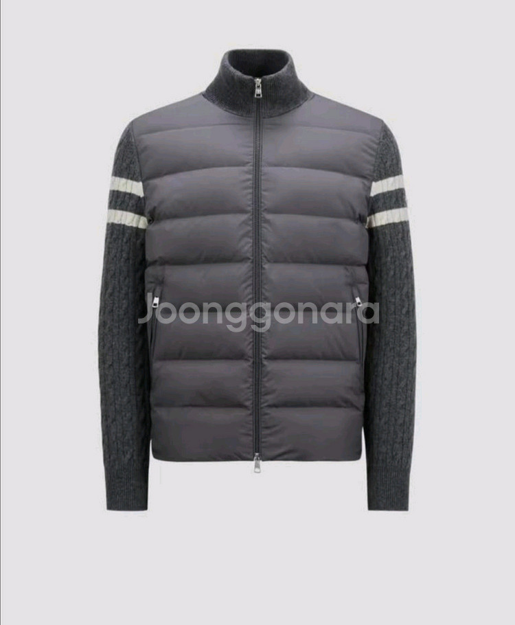 (특가!미친가격)새상품 몽클레어 니트패딩 자켓 그레이/블랙 2컬러 남녀공용--0