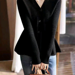 위시드 페미닌 프릴 니트가디건(새옷)