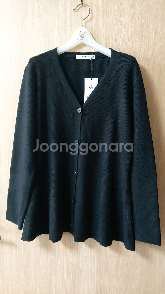 위시드 페미닌 프릴 니트가디건(새옷)--4