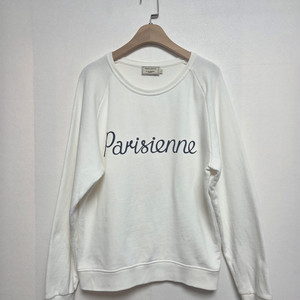 메종키츠네 여성 파리지앵 맨투맨 화이트(L)