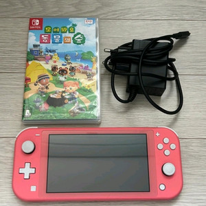 닌텐도 스위치 라이트 코랄+돔물의 숲 팔아요!