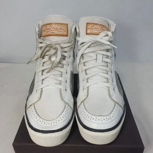 [정품] 루이비통 모노그램 하이탑 레더 스니커즈 265