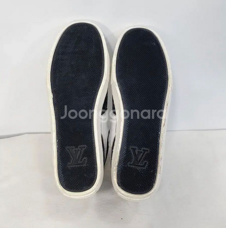 [정품] 루이비통 모노그램 하이탑 레더 스니커즈 265--3