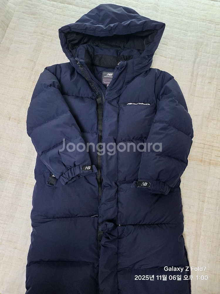 뉴발란스 키즈 구스 패딩 120--0