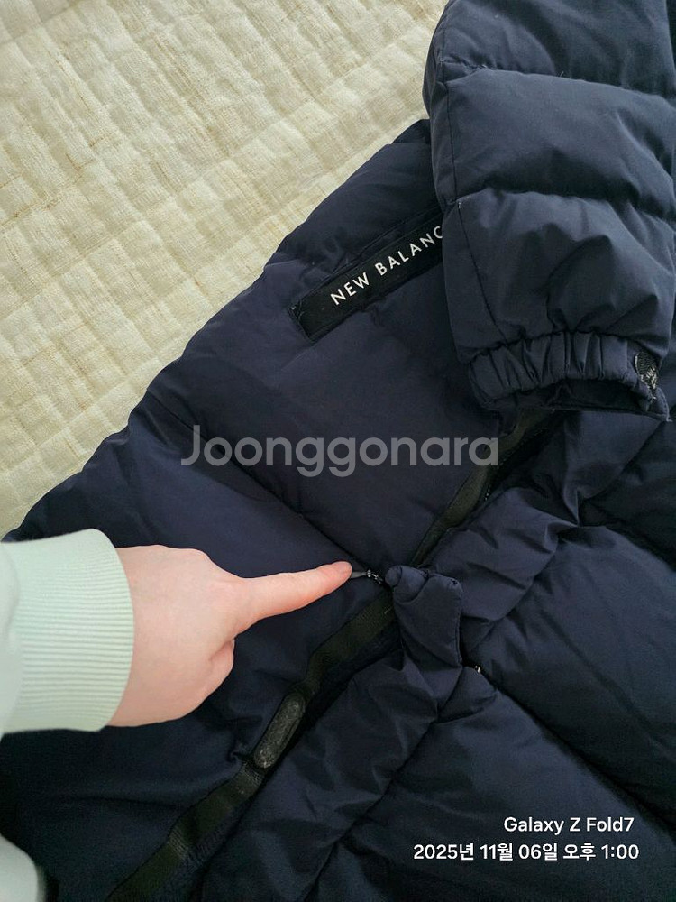 뉴발란스 키즈 구스 패딩 120--3