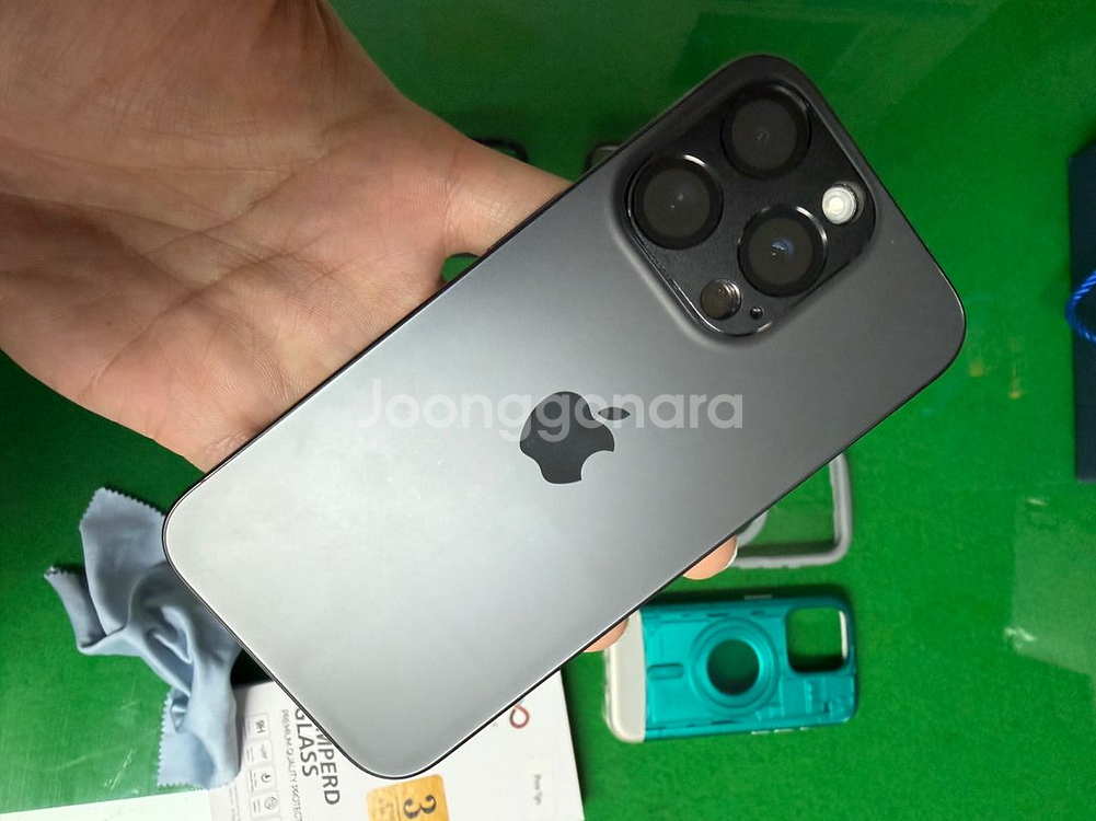 * 아이폰15프로 512 블랙 S급 88만 급처합니다.--5