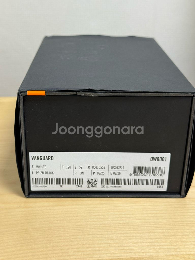 오클리 Meta Vanguard 썬글라스 (화이트프레임+블랙 렌즈)--2