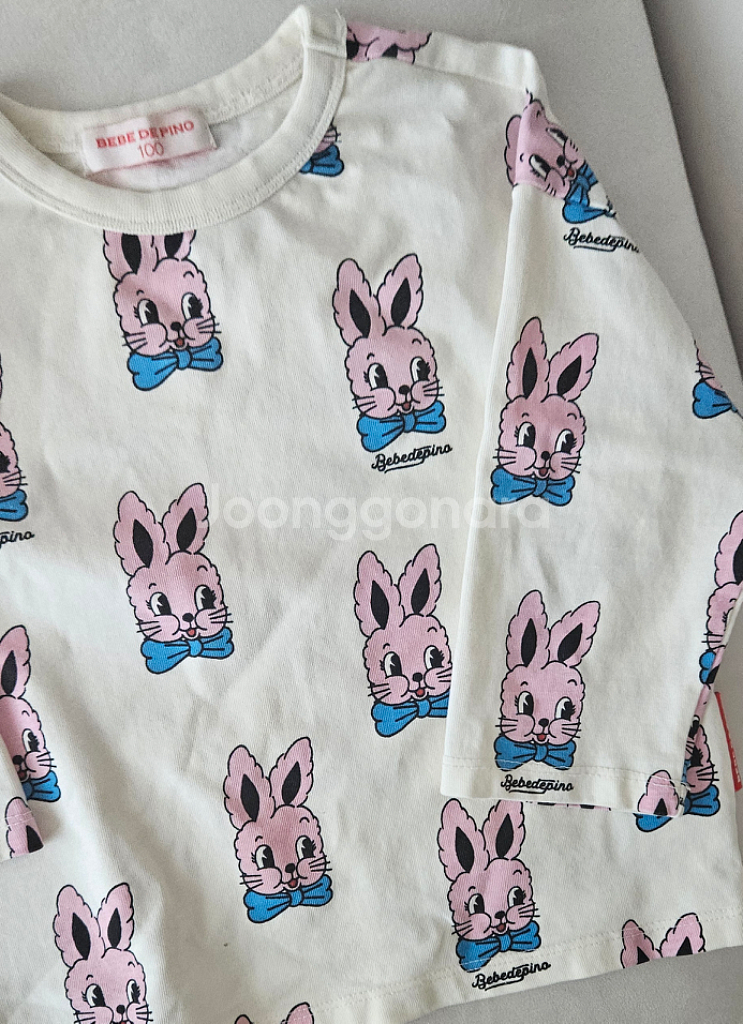 베베드피노 라팡가디건+상의티셔츠 100--6