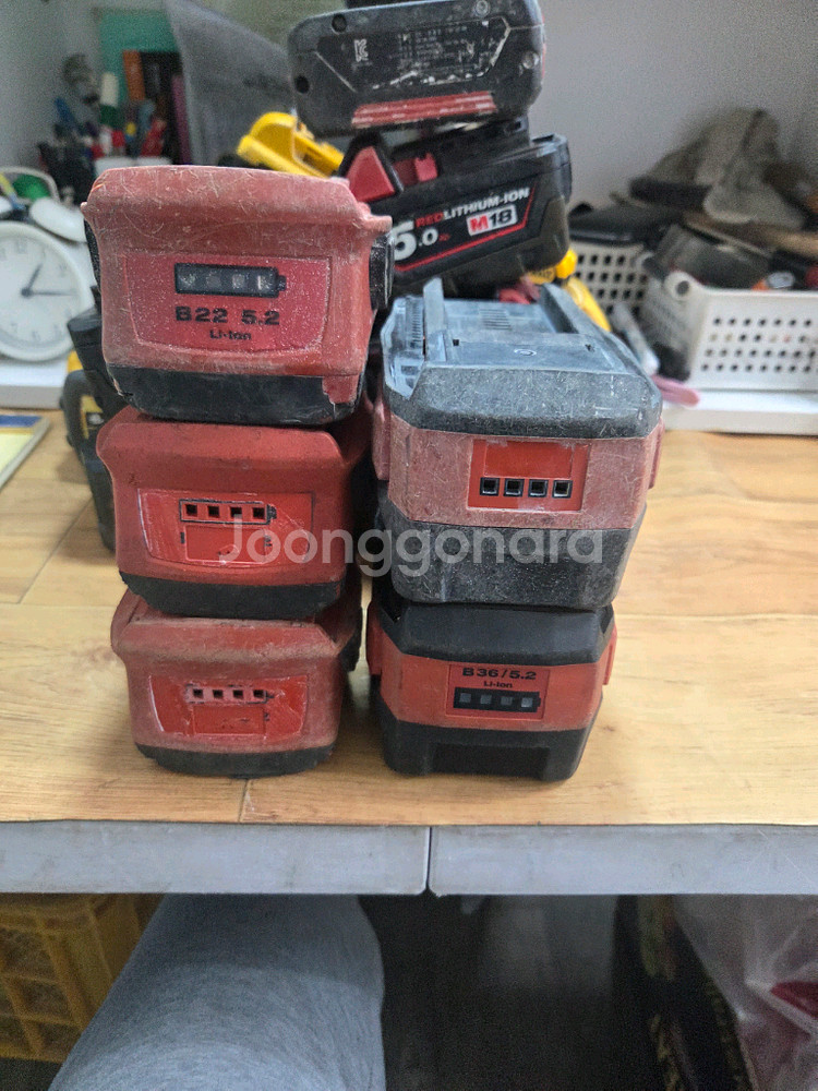 힐티배터리부품용.5개일괄--2