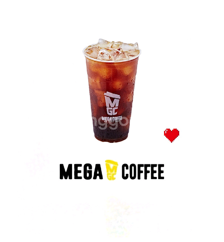 메가커피 아이스 아메리카노 2잔--0