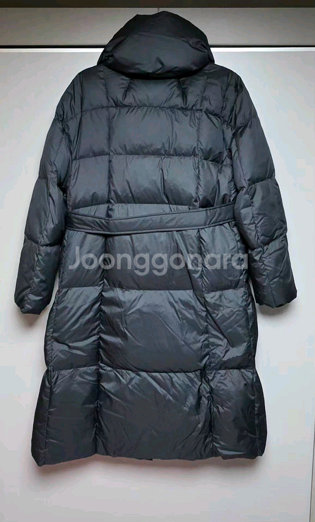 존스뉴욕 캐시미어 니트 카라 롱구스다운 66 [새상품]--1