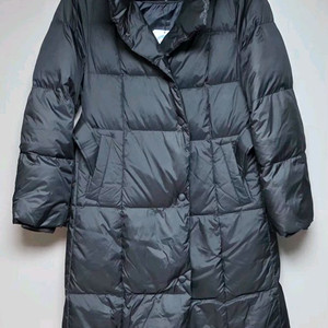 존스뉴욕 캐시미어 니트 카라 롱구스다운 66 [새상품]