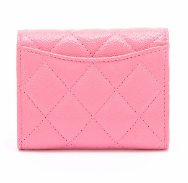 샤넬 캐비어 아코디언 Woc 핑크 이미지