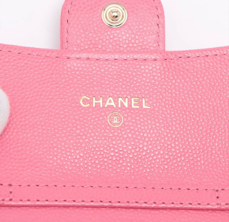 샤넬 캐비어 아코디언 Woc 핑크 이미지
