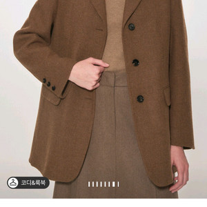 한섬 타임 울 핸드메이드 자켓