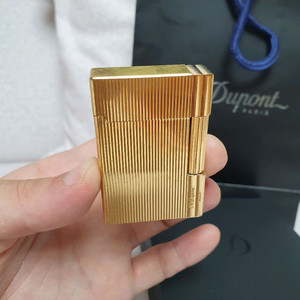 정품 듀퐁라이터 라인2 ca18237 개츠비 금장 듀퐁라이타