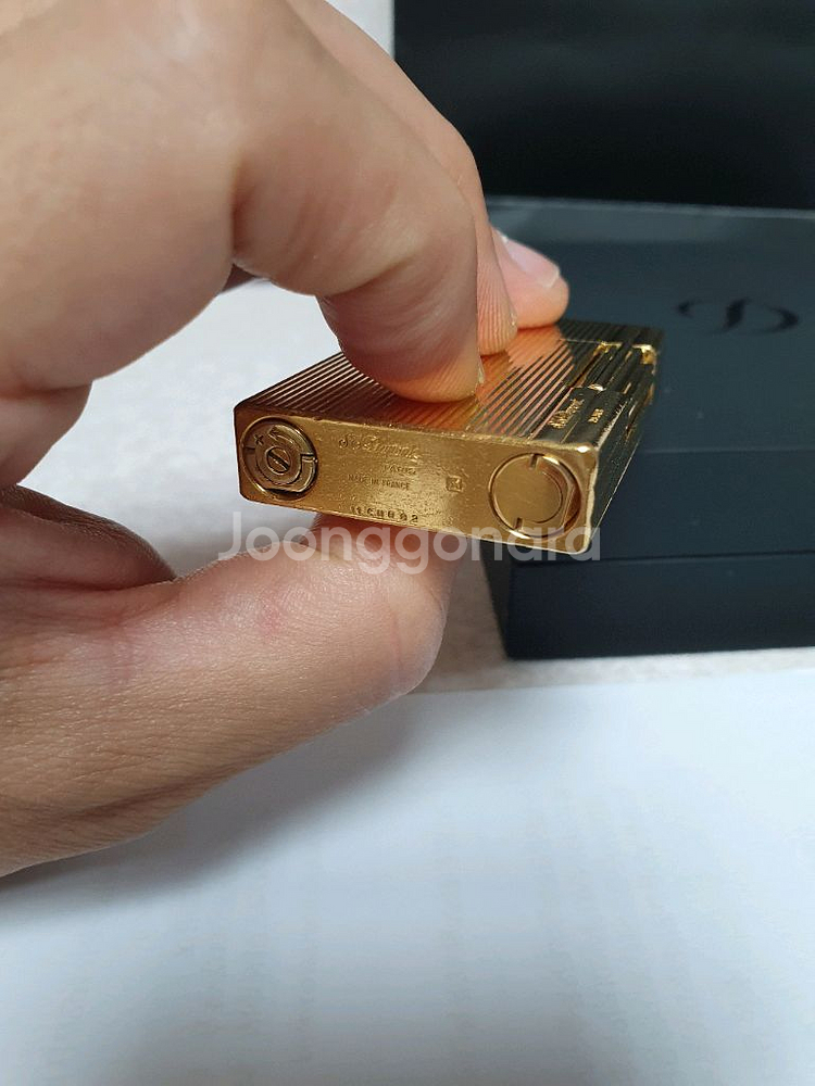 정품 듀퐁라이터 라인2 ca18237 개츠비 금장 듀퐁라이타--6