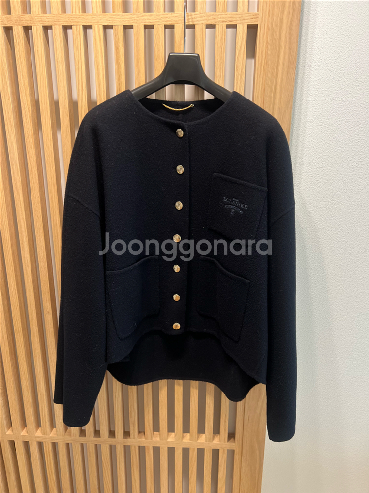 시스템 system 캐시미어 블렌드 코트--0