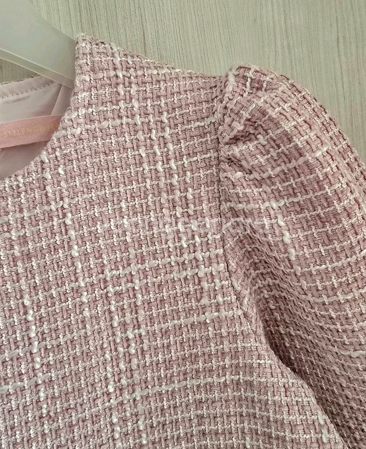 스타일노리터 여아 나쿠 트위드원피스 L(120)사이즈--3