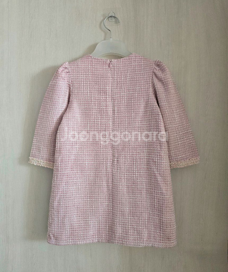 스타일노리터 여아 나쿠 트위드원피스 L(120)사이즈--5