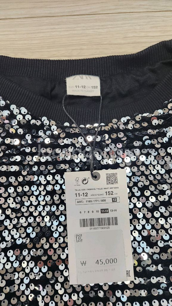 자라.키즈.새것.반짝이.맨투맨.가디건.일괄가능.사이즈10세--2