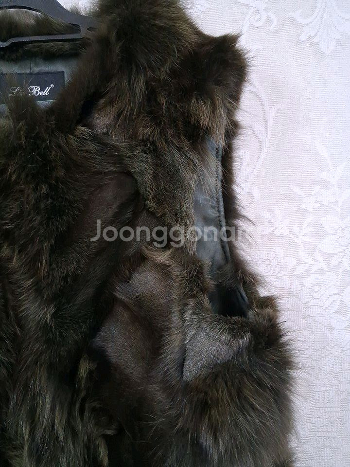 밍크 퍼 베스트--1